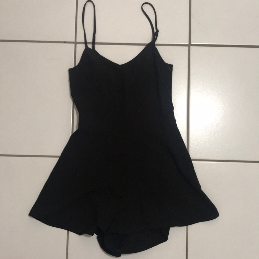 Cute black H&M romper